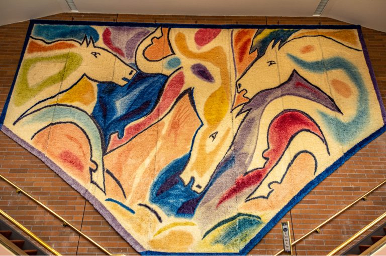 The Montana Horses Tapestry