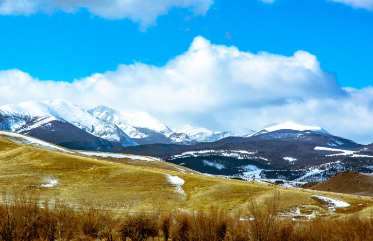 Montana Mountains in March