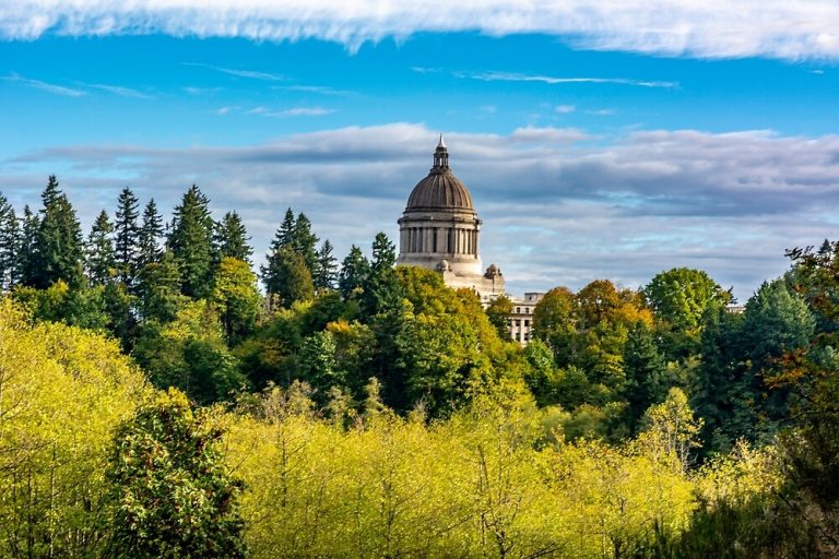 Washington Capitol Building Dome in Thurston County
