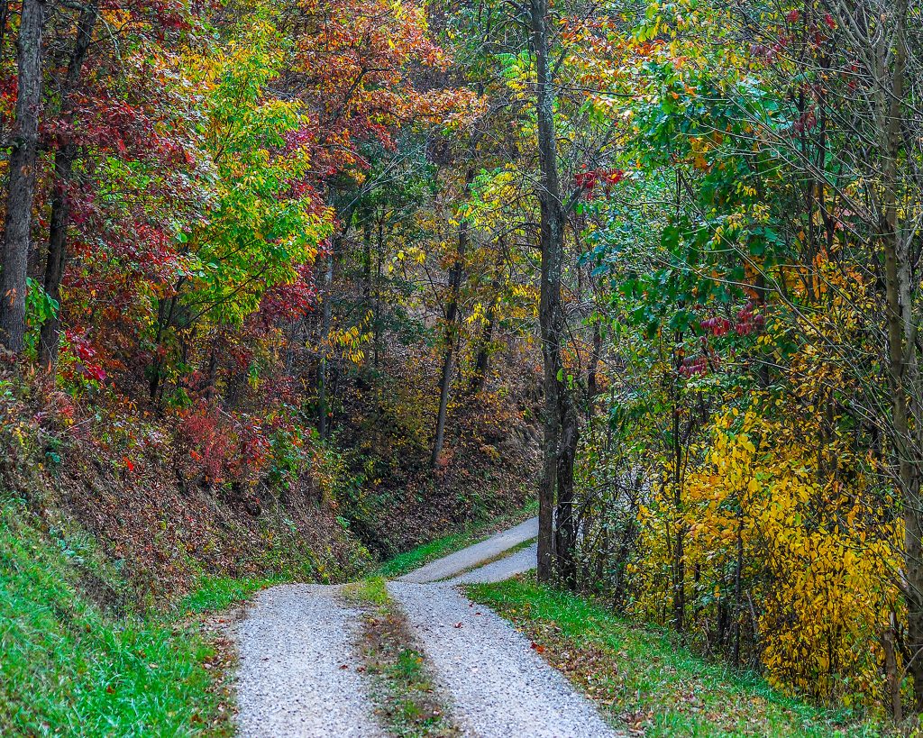 a country road near Parkersburg, WV