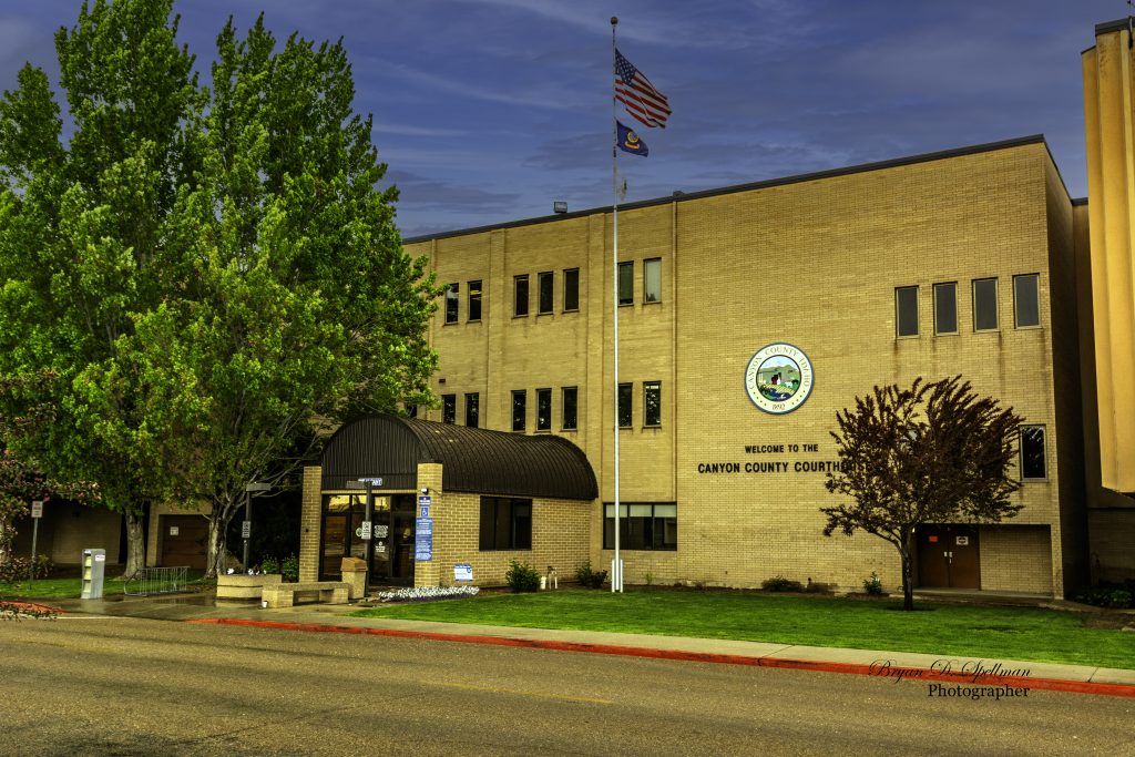 The Canyon County Courthouse, Caldwell, Idaho