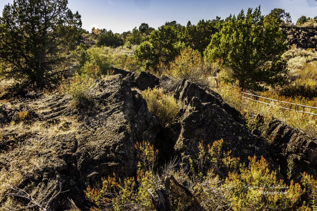 Hell's Half Acre in central Bingham County.