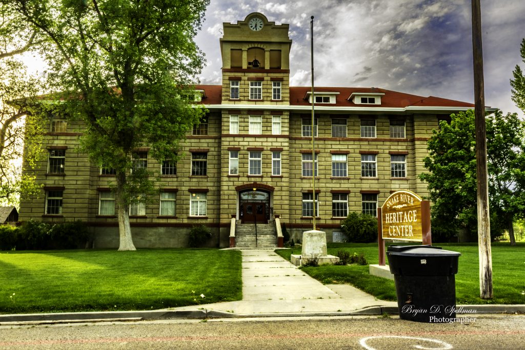 Hooker Hall, home of the Snake River Heritage Center, Weiser, Idaho