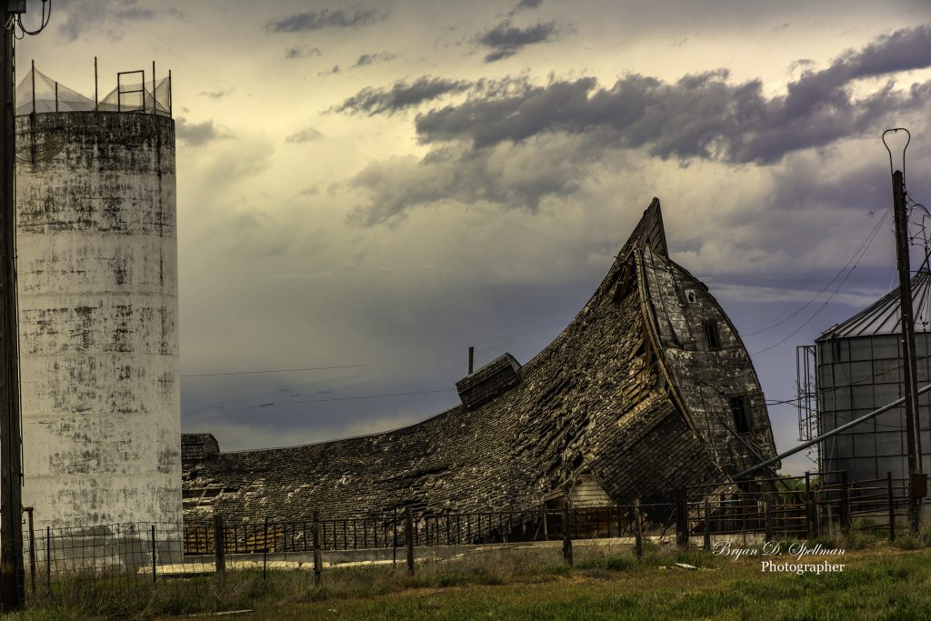 An old barn near Nampa, Idaho