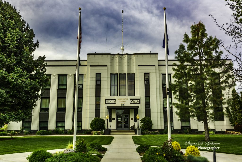 The Washington County, Idaho, Courthouse